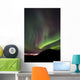 Aurora Borealis over Gray Wall Decal Design 2