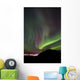 Aurora Borealis over Gray Wall Decal Design 2