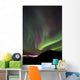 Aurora Borealis over Gray Wall Decal Design 2