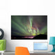 Aurora Borealis over Gray Wall Decal Design 1