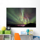 Aurora Borealis over Gray Wall Decal Design 1