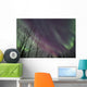 Aurora Borealis with Trees Wall Decal Design 6