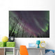 Aurora Borealis with Trees Wall Decal Design 6
