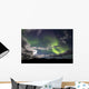 Aurora Borealis with Moonlight Wall Decal Design 30