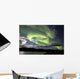 Aurora Borealis with Moonlight Wall Decal Design 29