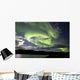 Aurora Borealis with Moonlight Wall Decal Design 29