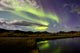 Aurora Borealis with Moonlight Wall Decal Design 25