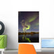 Aurora Borealis with Moonlight Wall Decal Design 23