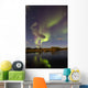 Aurora Borealis with Moonlight Wall Decal Design 23