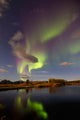 Aurora Borealis with Moonlight Wall Decal Design 23