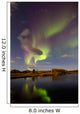 Aurora Borealis with Moonlight Wall Decal Design 23