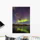 Aurora Borealis with Moonlight Wall Decal Design 22