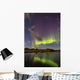 Aurora Borealis with Moonlight Wall Decal Design 22