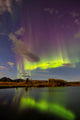 Aurora Borealis with Moonlight Wall Decal Design 22