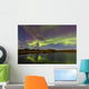 Aurora Borealis with Moonlight Wall Decal Design 21
