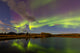 Aurora Borealis with Moonlight Wall Decal Design 21
