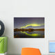 Aurora Borealis with Moonlight Wall Decal Design 18