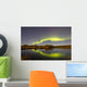 Aurora Borealis with Moonlight Wall Decal Design 18
