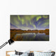 Aurora Borealis with Moonlight Wall Decal Design 16