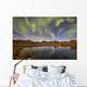 Aurora Borealis with Moonlight Wall Decal Design 16