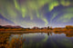 Aurora Borealis with Moonlight Wall Decal Design 16