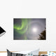 Aurora Borealis with Full Wall Decal Design 4