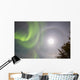 Aurora Borealis with Full Wall Decal Design 4