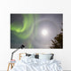 Aurora Borealis with Full Wall Decal Design 4