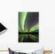 Aurora Borealis over Fish Wall Decal Design 24