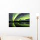 Aurora Borealis over Fish Wall Decal Design 23
