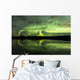 Aurora Borealis over Fish Wall Decal Design 22
