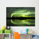 Aurora Borealis over Fish Wall Decal Design 21