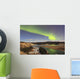 Aurora Borealis over Yukon Wall Decal Design 3