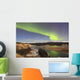 Aurora Borealis over Yukon Wall Decal Design 3