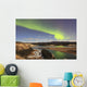 Aurora Borealis over Yukon Wall Decal Design 3