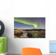 Aurora Borealis over Yukon Wall Decal Design 2