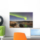 Aurora Borealis over Yukon Wall Decal Design 2