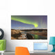 Aurora Borealis over Yukon Wall Decal Design 2