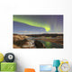 Aurora Borealis over Yukon Wall Decal Design 2