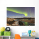 Aurora Borealis over Yukon Wall Decal Design 2