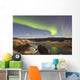 Aurora Borealis over Yukon Wall Decal Design 2
