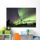 Aurora Borealis over Ranch Wall Decal Design 5