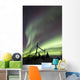 Aurora Borealis over Ranch Wall Decal Design 4