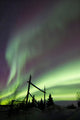Aurora Borealis over Ranch Wall Decal Design 4