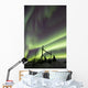 Aurora Borealis over Ranch Wall Decal Design 3