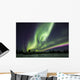 Aurora Borealis over Ranch Wall Decal Design 1