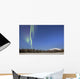 Aurora Borealis over Mountain Wall Decal Design 11