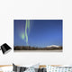Aurora Borealis over Mountain Wall Decal Design 11