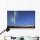 Aurora Borealis over Mountain Wall Decal Design 11