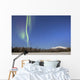Aurora Borealis over Mountain Wall Decal Design 11